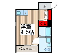 宿篠葉の物件間取画像